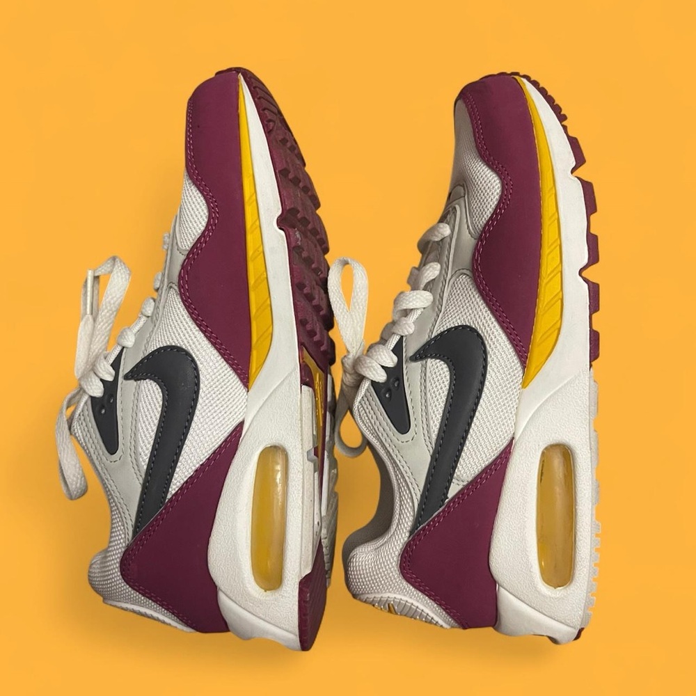 Nike Air Max Correlate in Maroon and Mustard Yellow - Picture 6 of 7